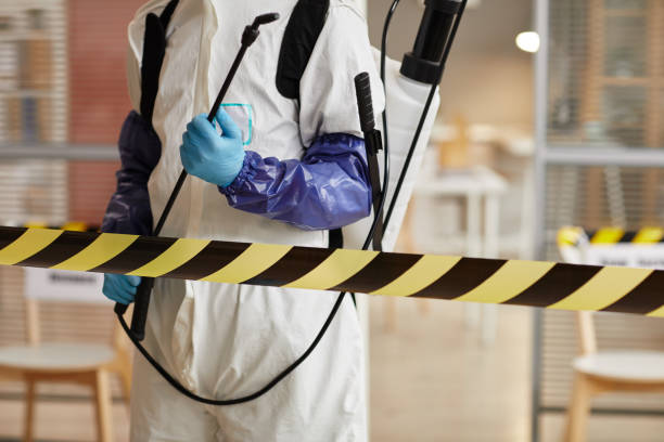 Professional Biohazard Cleanup technician working in Lovejoy, GA